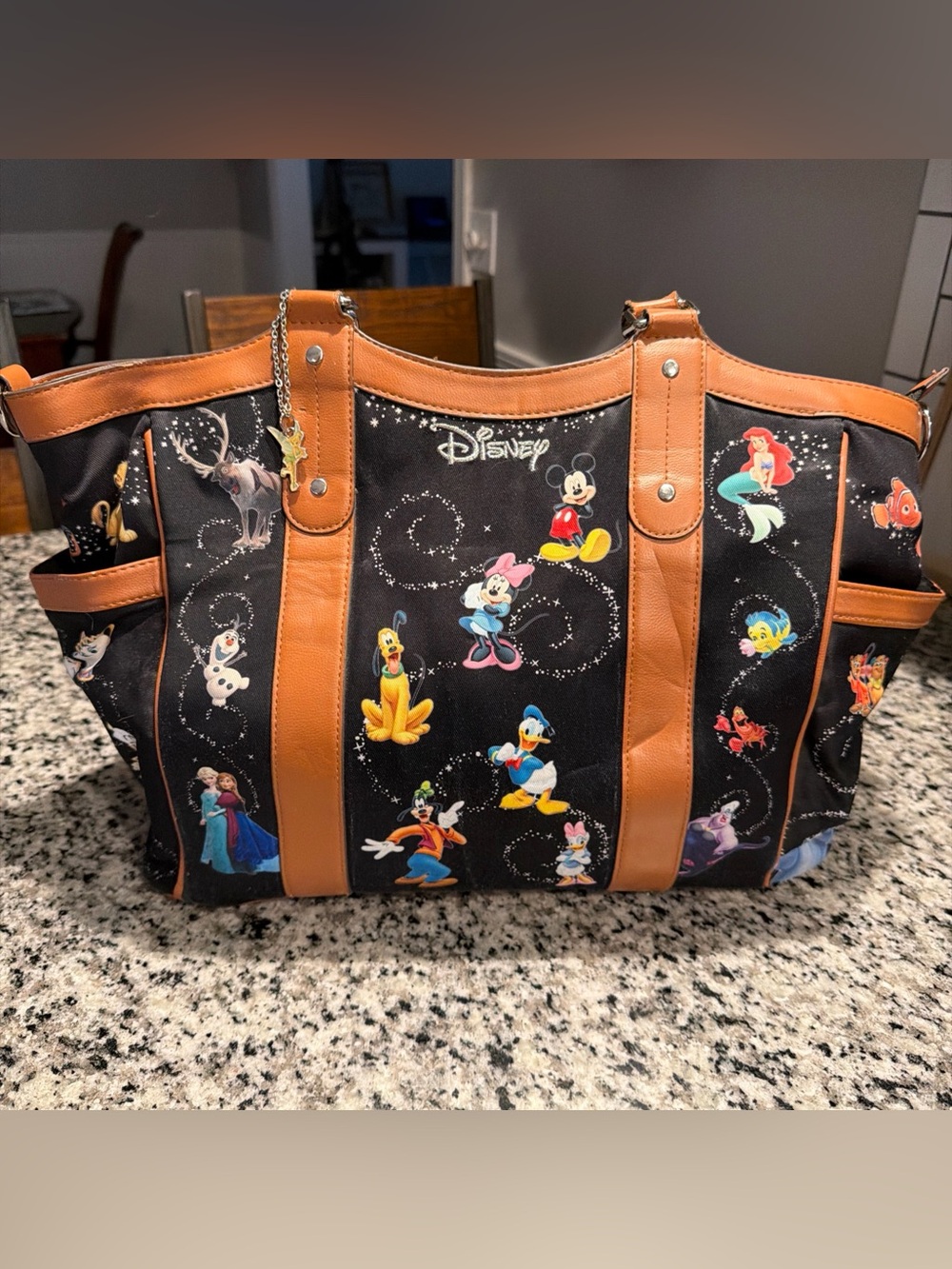 Disney "Carry The Magic" Designer-Style Tote Bag by The Bradford Exchange